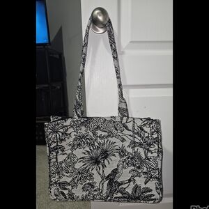 Black and White Tote Bag